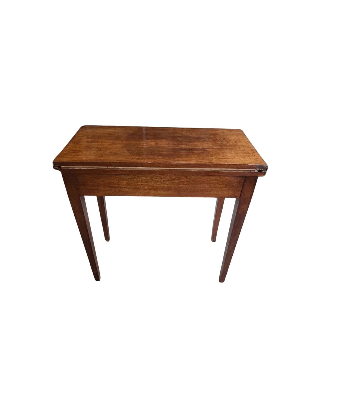 Superbe Table à Jeux Directoire - Noyer - XIXe siècle - Ethic Atelier