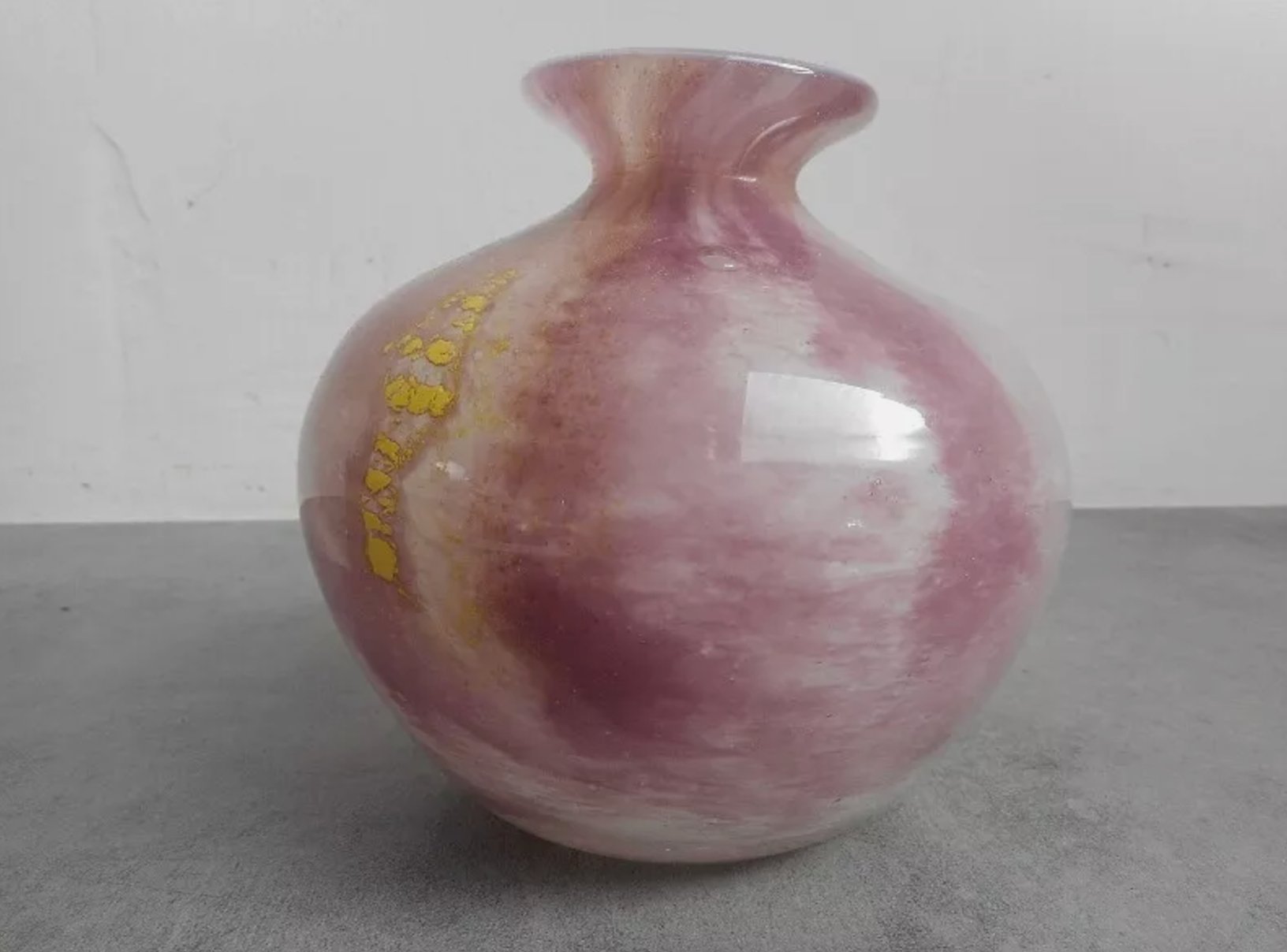 Superbe Vase en Verrerie Georges Castellino - Ethic Atelier