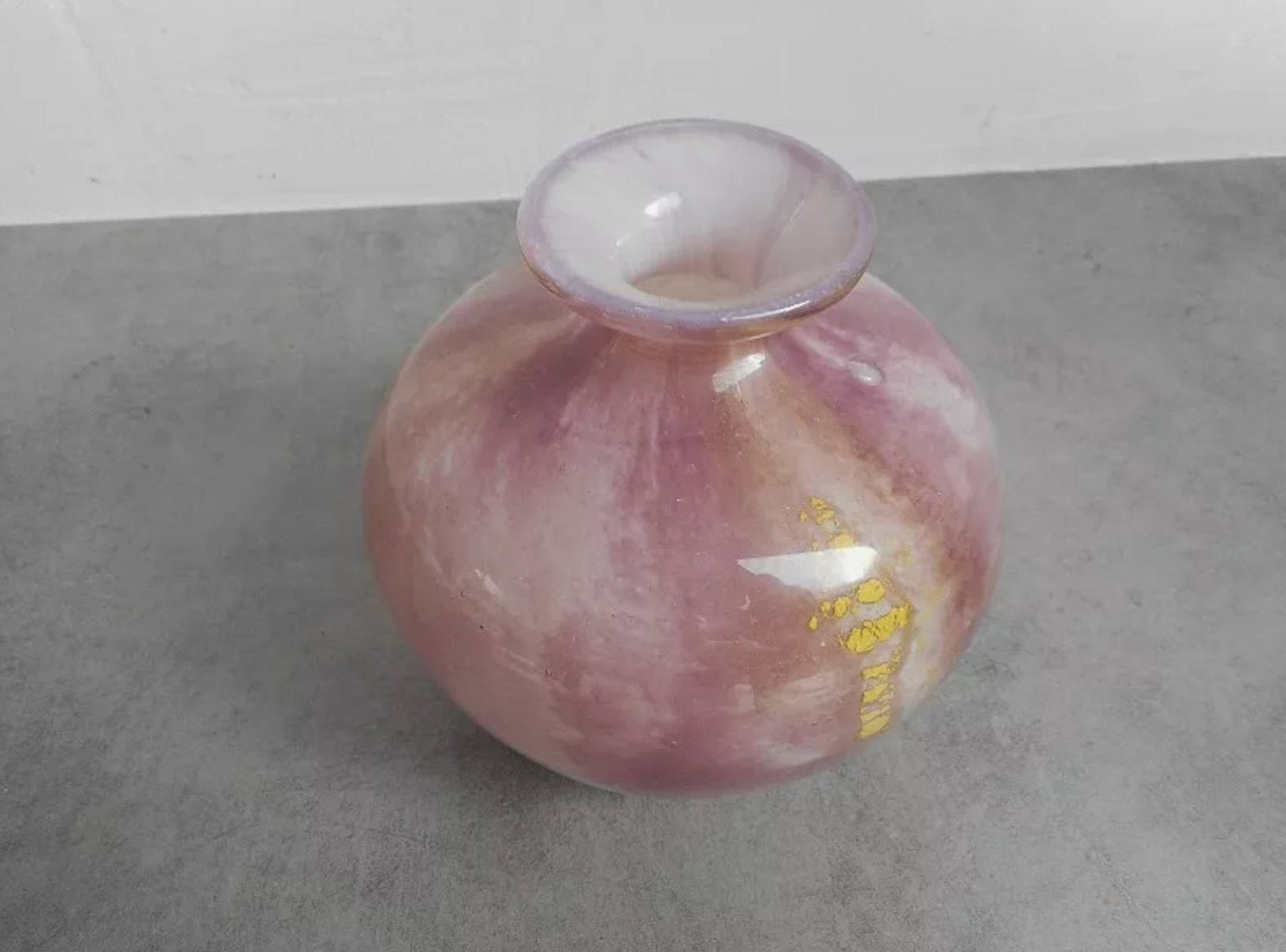 Superbe Vase en Verrerie Georges Castellino - Ethic Atelier