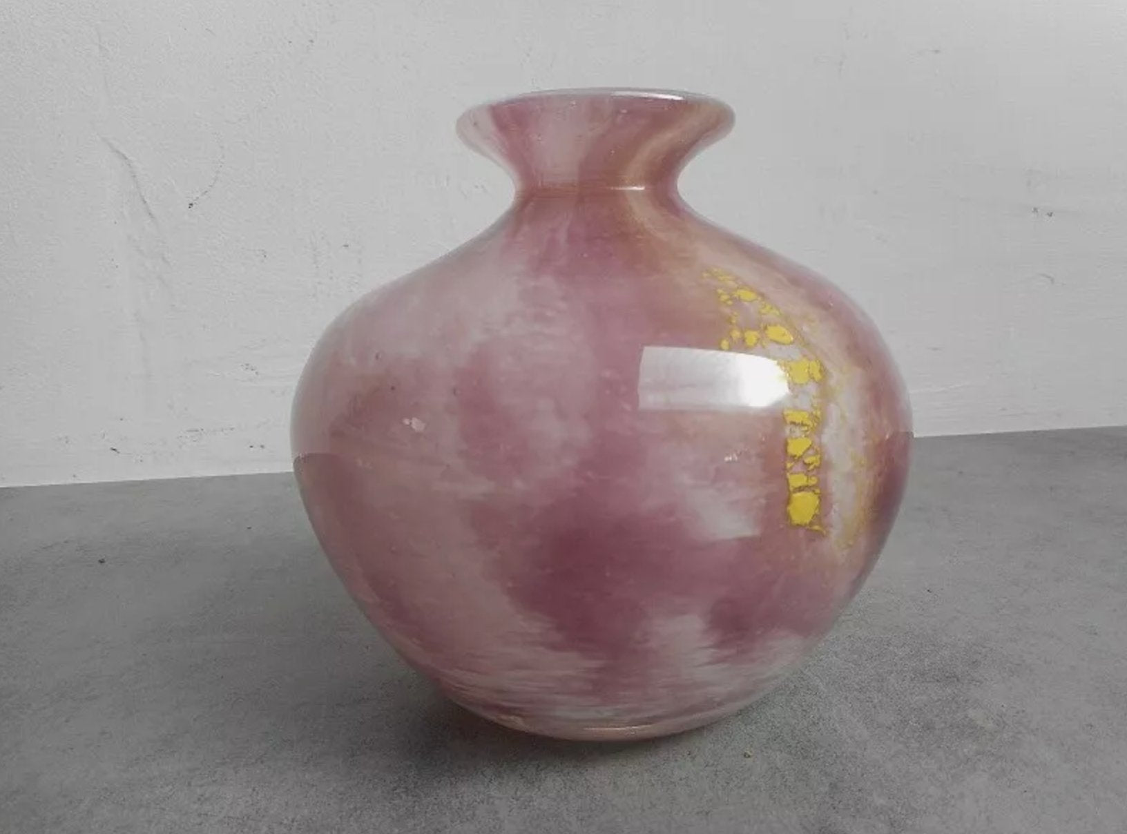 Superbe Vase en Verrerie Georges Castellino - Ethic Atelier