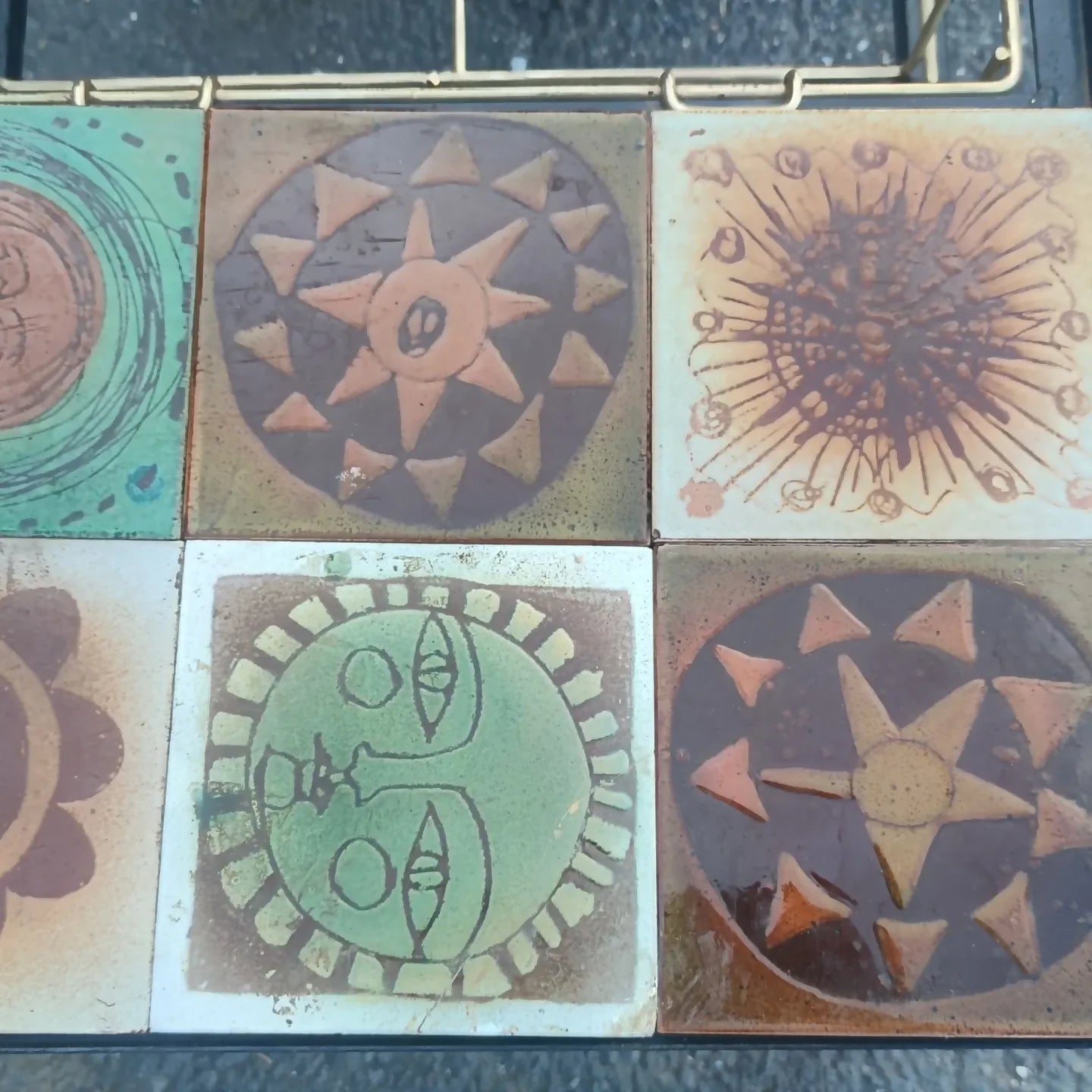 Table basse céramique Villeroy & Bosch vers 1950/60 - Ethic Atelier