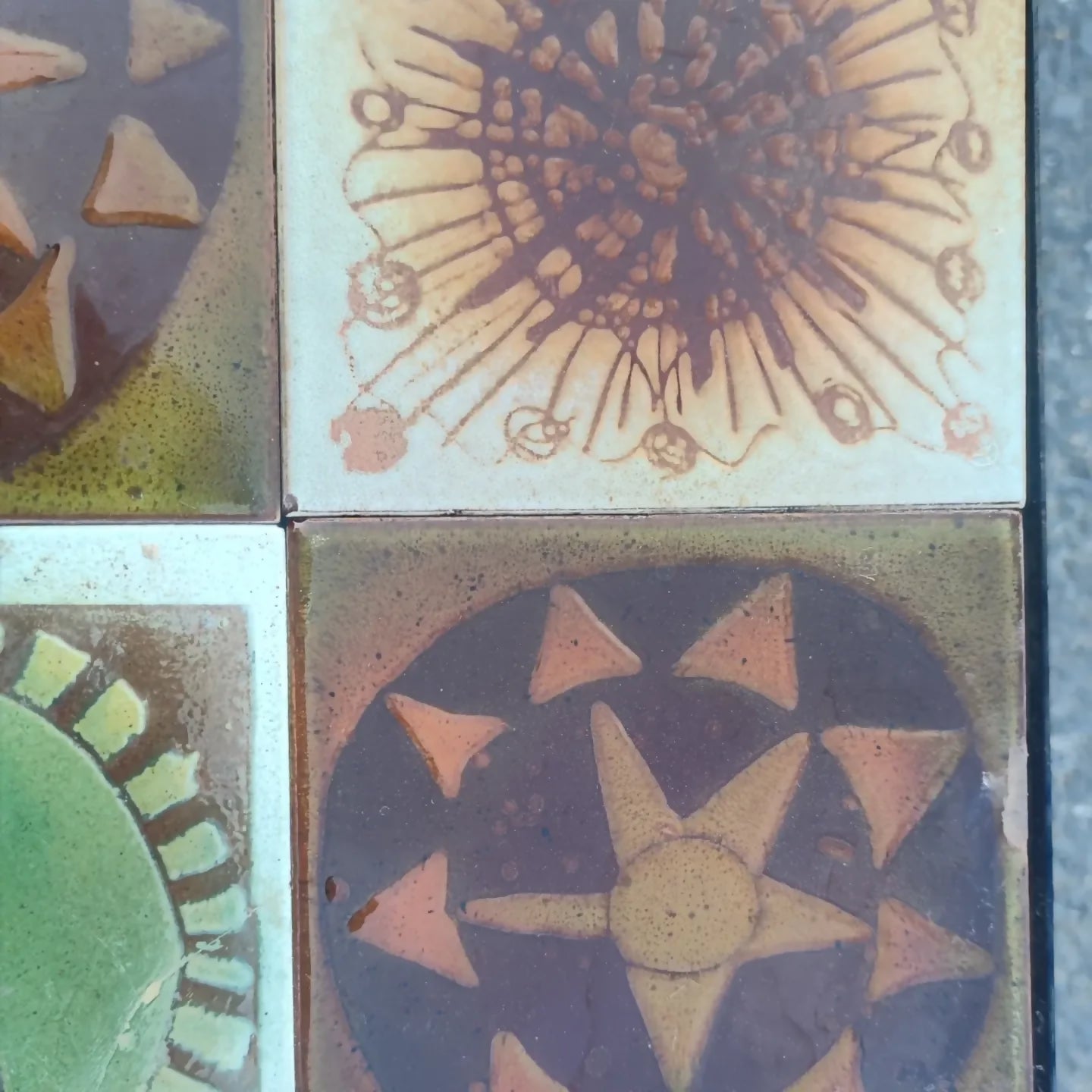 Table basse céramique Villeroy & Bosch vers 1950/60 - Ethic Atelier