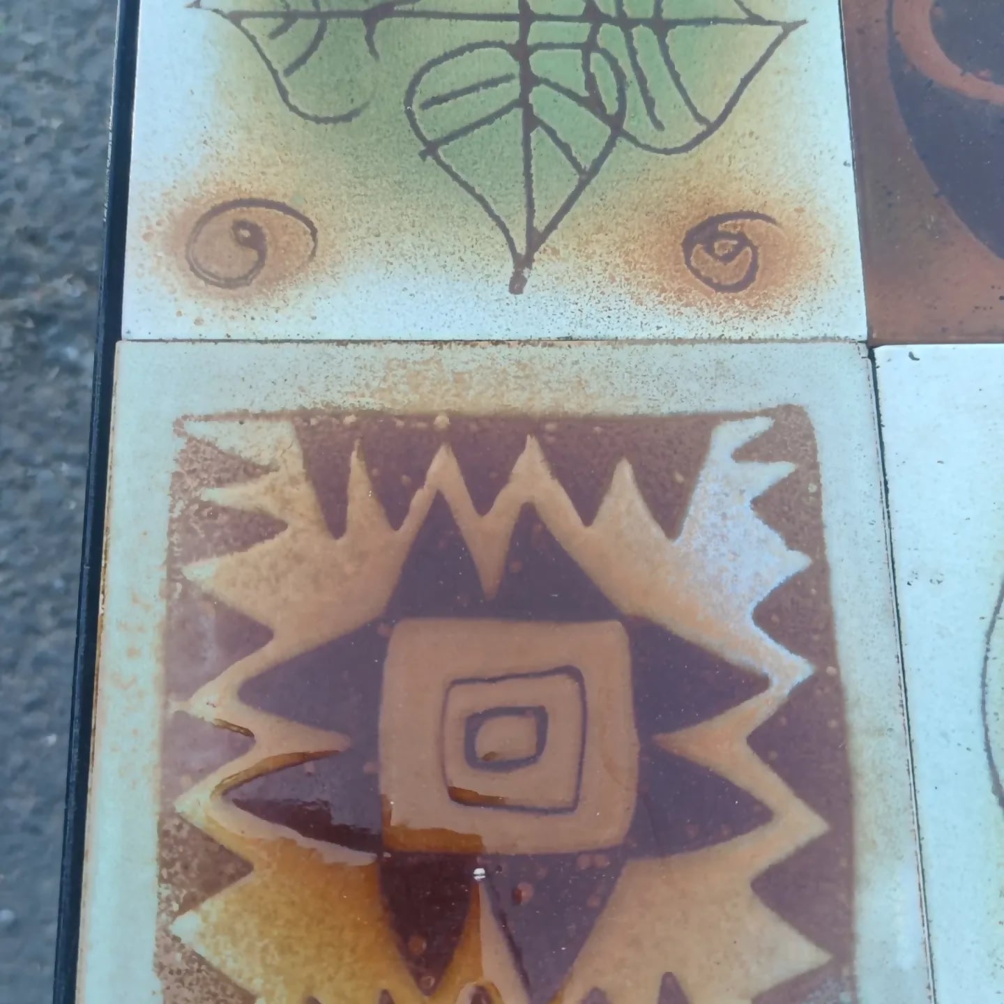 Table basse céramique Villeroy & Bosch vers 1950/60 - Ethic Atelier