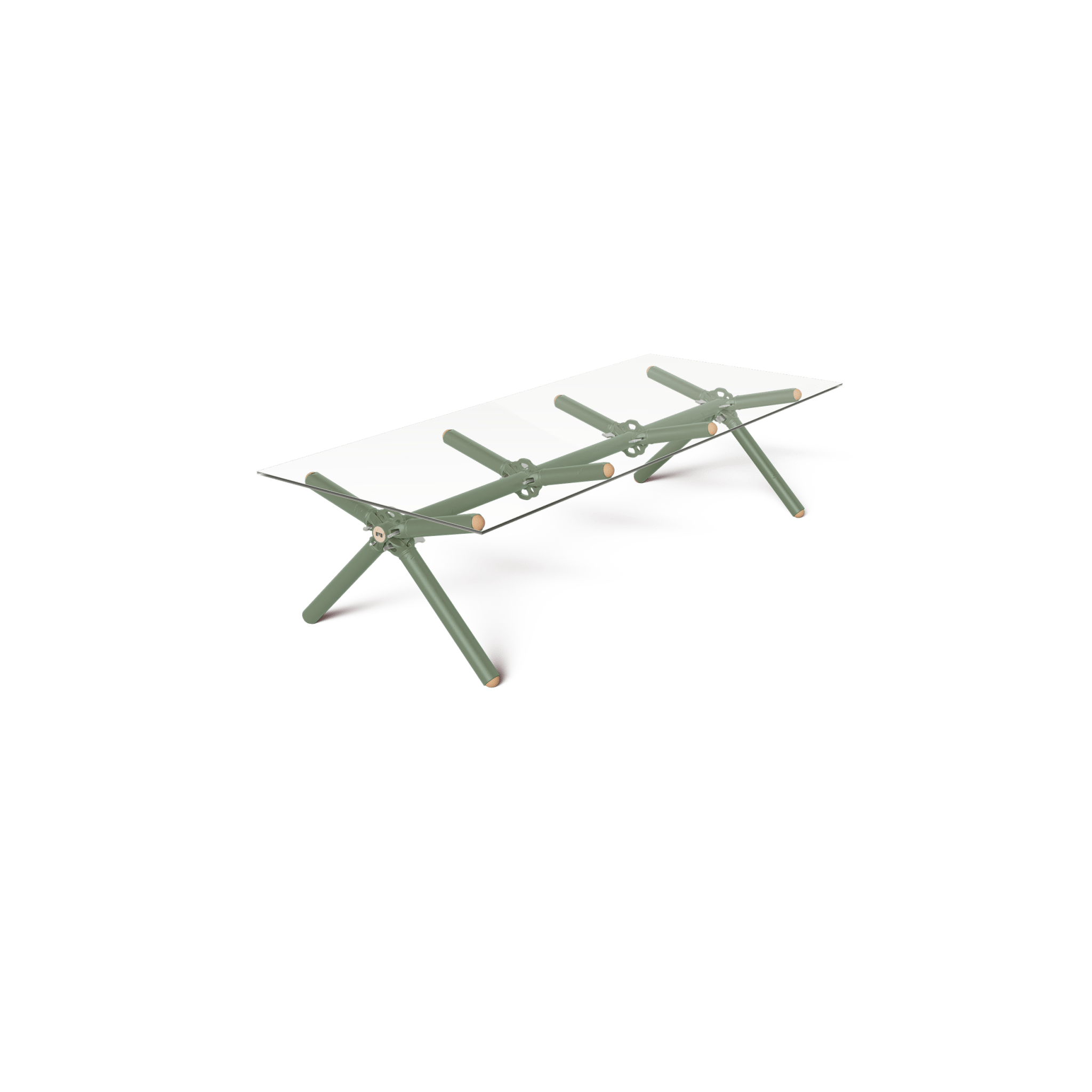 Table Basse Clavex en Échafaudages Upcyclés - Ethic Atelier