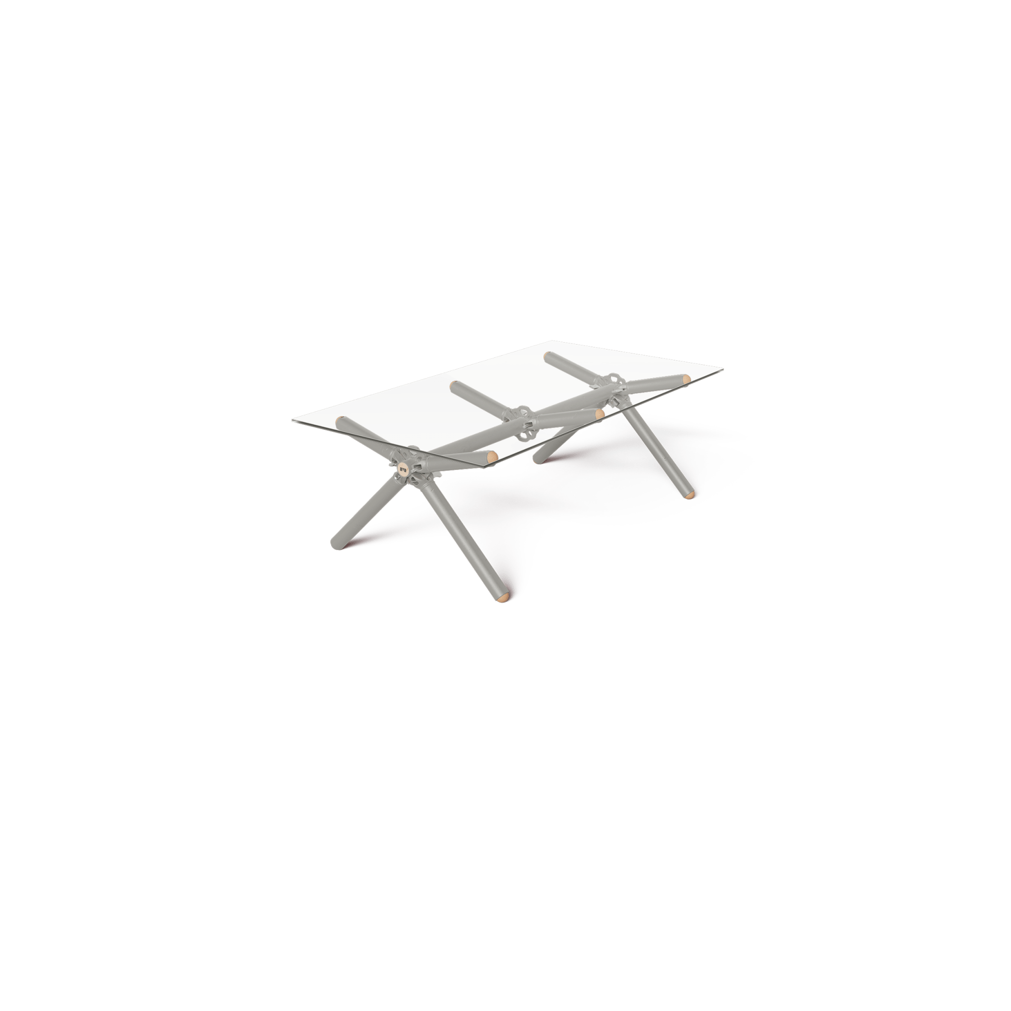 Table Basse Clavex en Échafaudages Upcyclés - Ethic Atelier