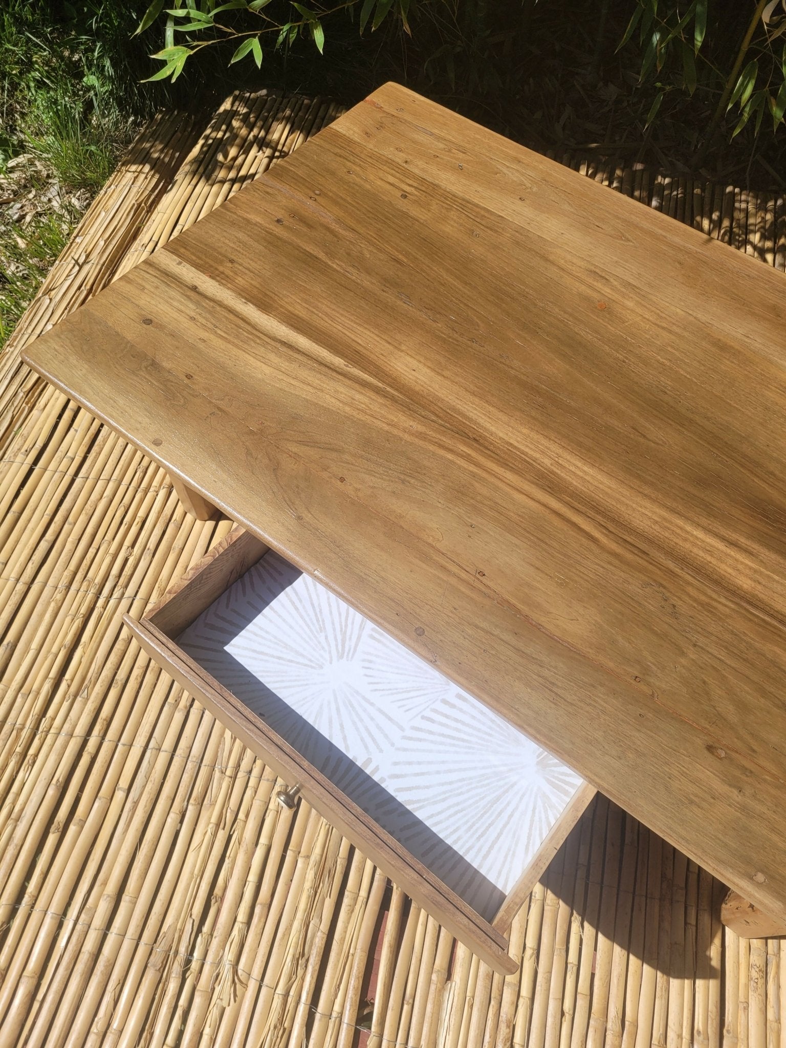 Table basse de ferme - rénovée - Ethic Atelier