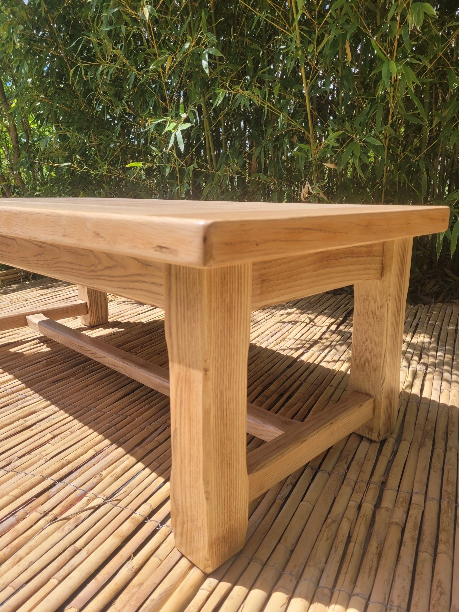 Table basse en chêne - rénovée - Ethic Atelier