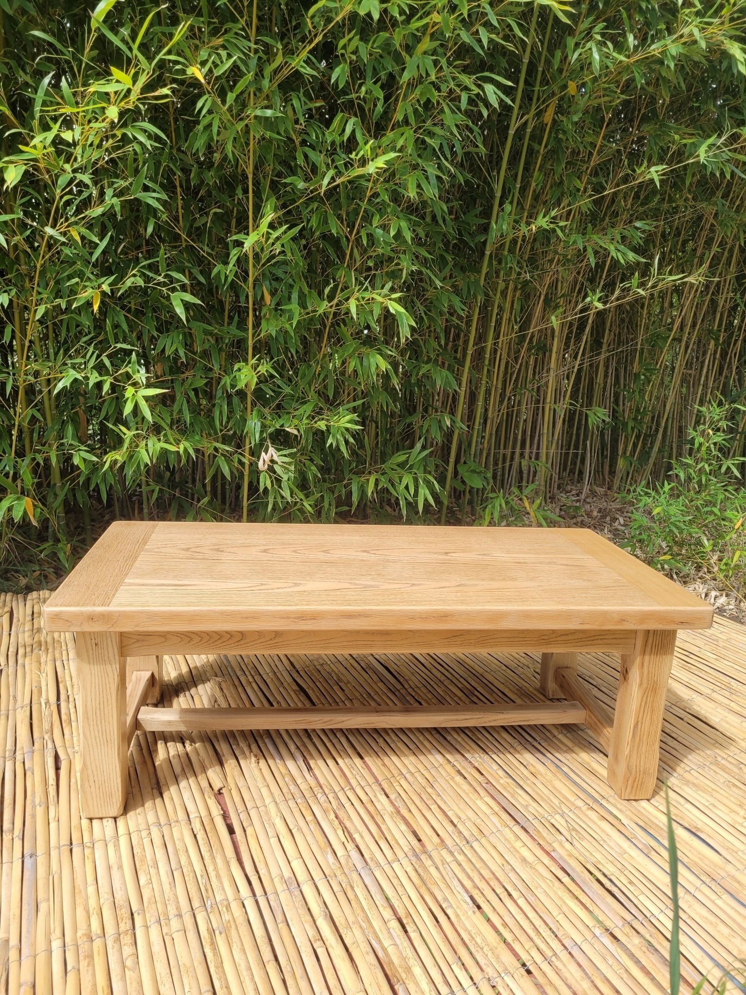 Table basse en chêne - rénovée - Ethic Atelier