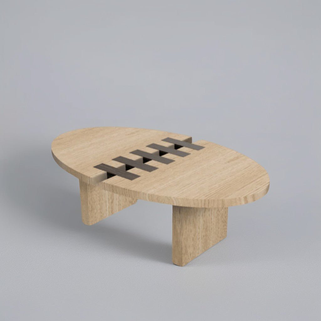 Table basse ovale design "Haute Couture" - Création artisanale sur commande - Ethic Atelier