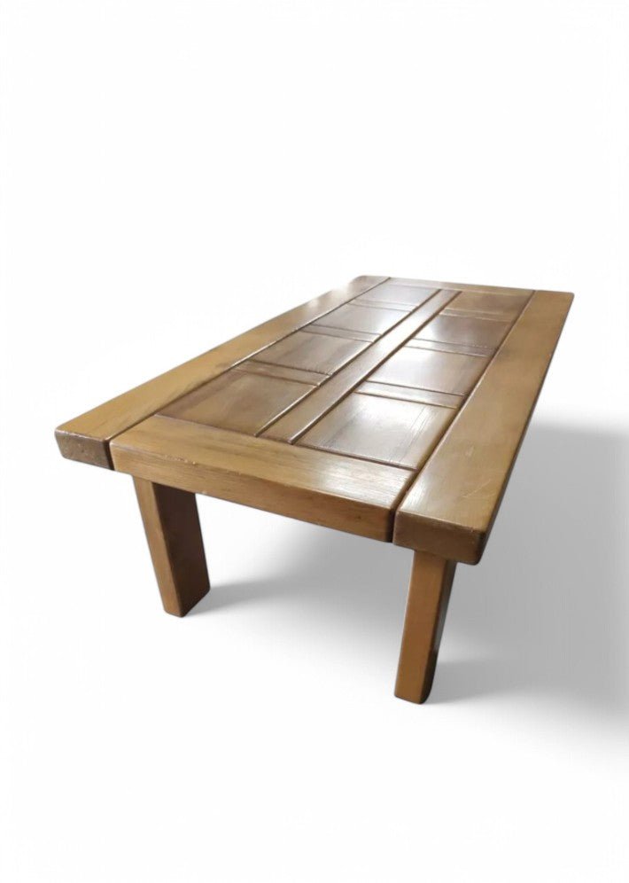 Table Basse Vintage en Orme Massif - Ethic Atelier