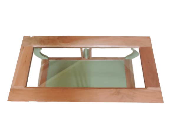 Table basse vitrée - Ethic Atelier