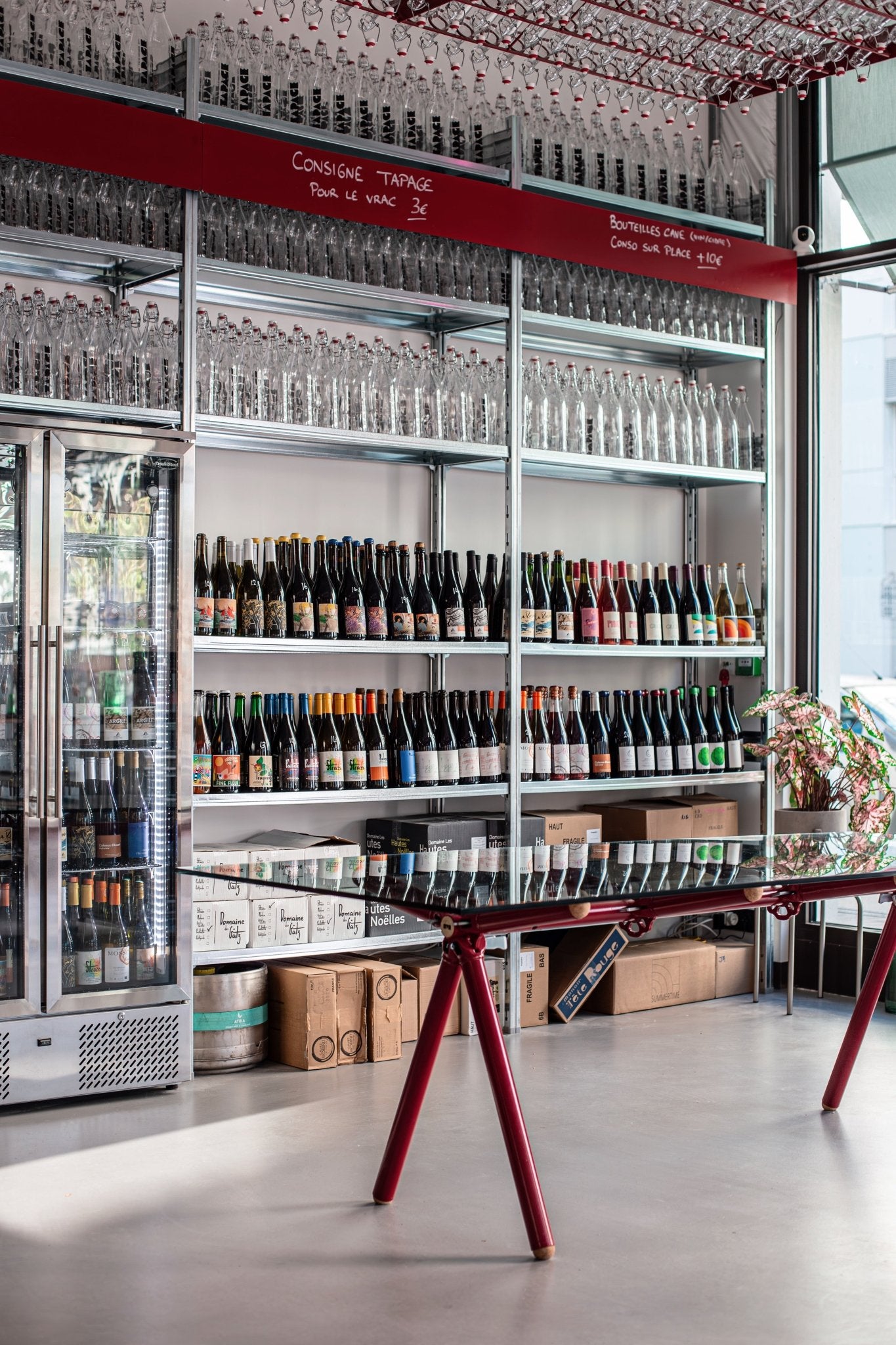 Table Clavex en Échafaudages Upcyclés, Modèle Réinventé - Ethic Atelier