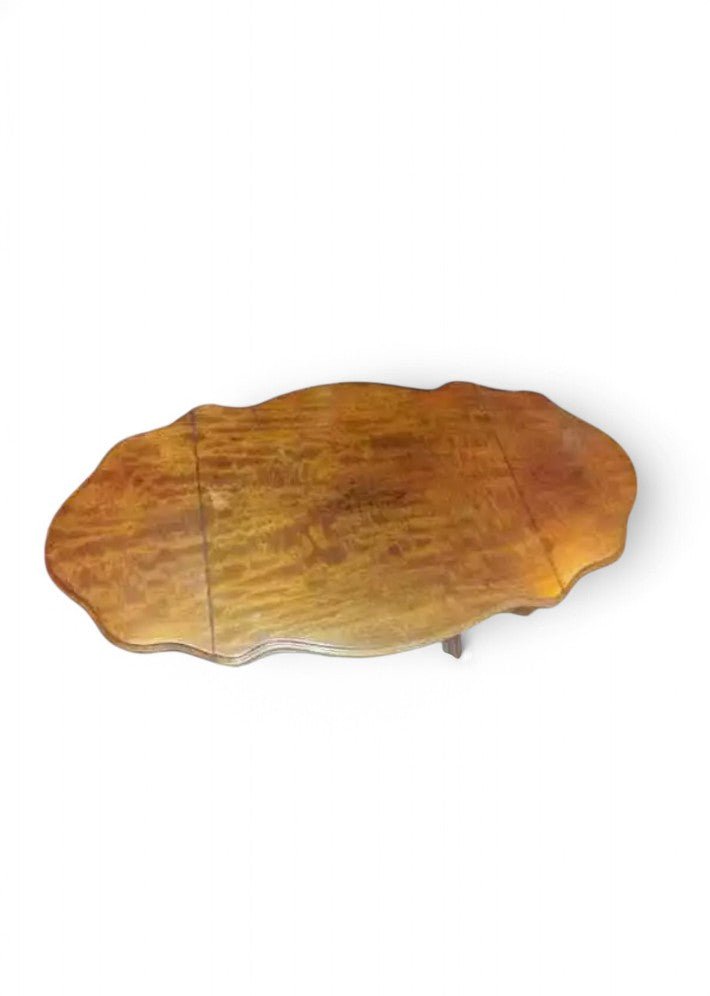 Table d'Appoint à Volets Philipparde en Acajou de Cuba - Ethic Atelier