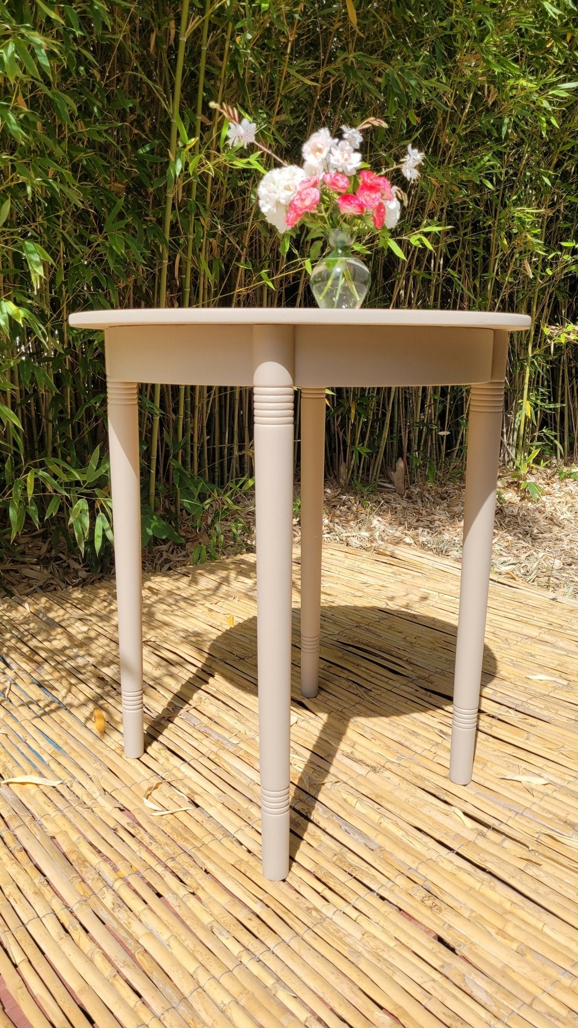 Table d'appoint ronde - rénovée - Ethic Atelier