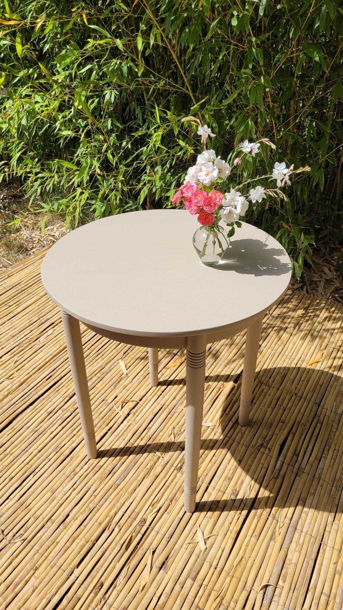 Table d'appoint ronde - rénovée - Ethic Atelier