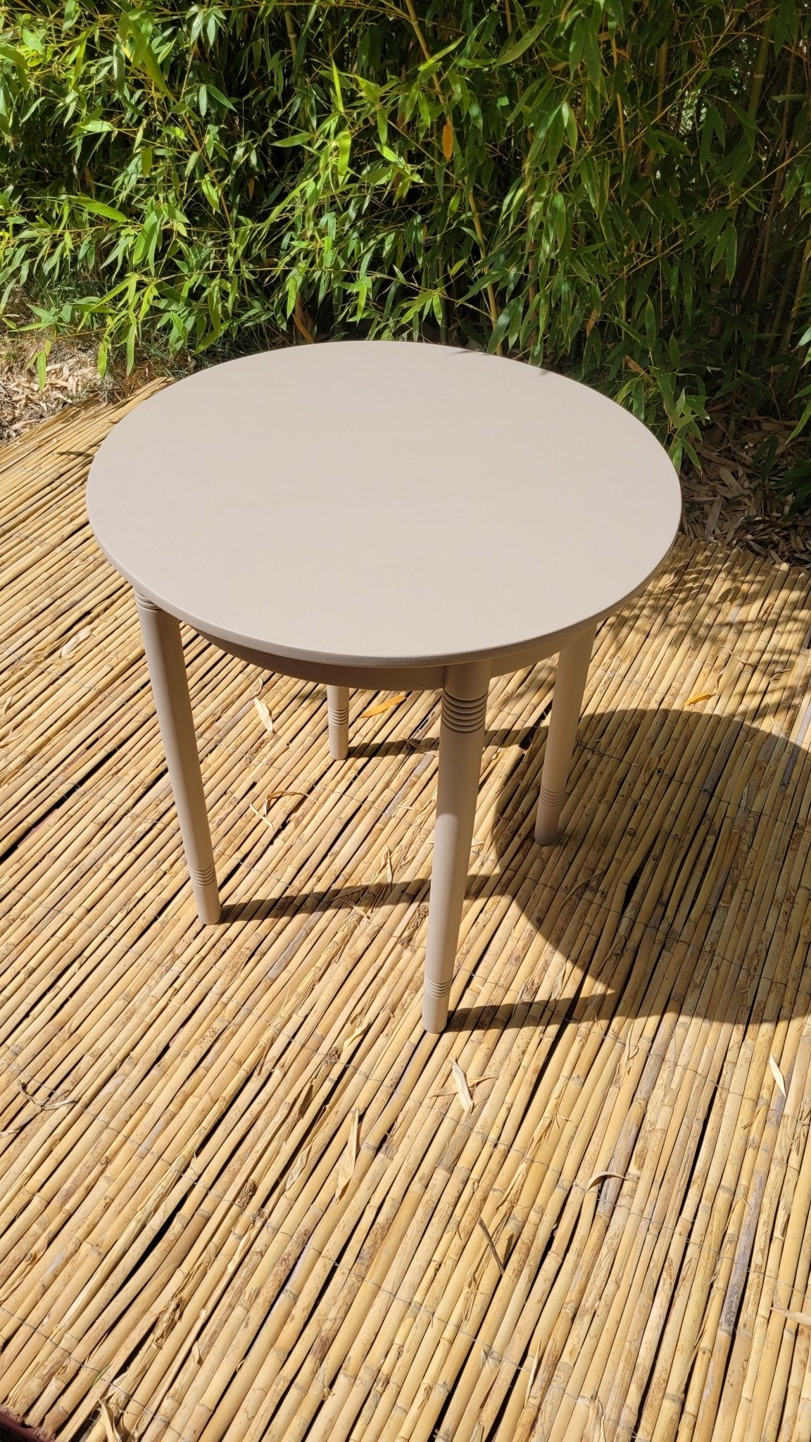 Table d'appoint ronde - rénovée - Ethic Atelier