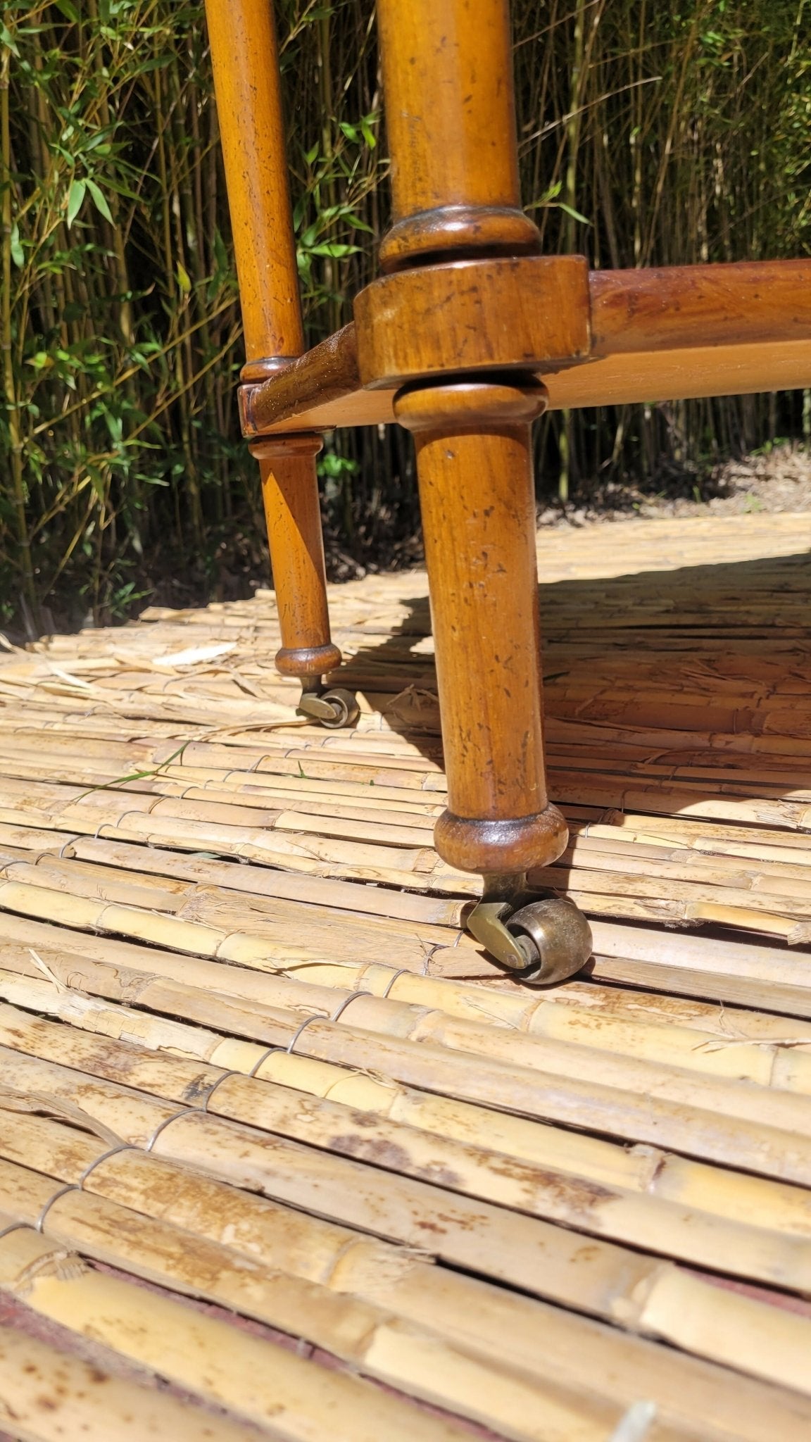 Table d'appoint vintage restaurée - Ethic Atelier