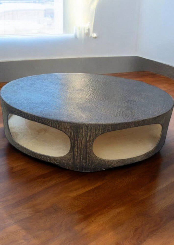 Table UFO en Fibre de Verre – Vers 1970 Design Vintage rare - Ethic Atelier