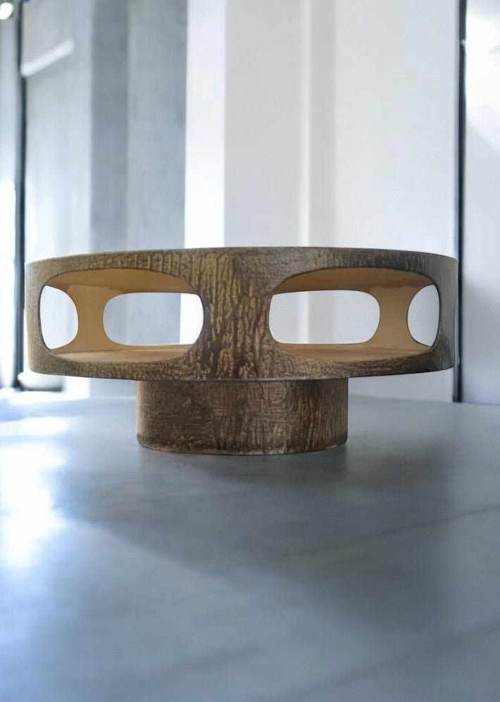 Table UFO en Fibre de Verre – Vers 1970 Design Vintage rare - Ethic Atelier