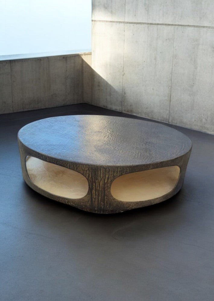 Table UFO en Fibre de Verre – Vers 1970 Design Vintage rare - Ethic Atelier