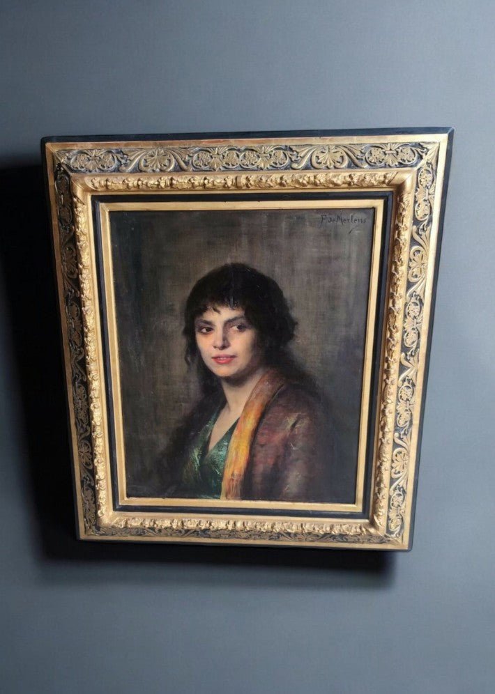 Tableau 1878 exposition universelle de Paris par Fernande de MERTENS - Ethic Atelier