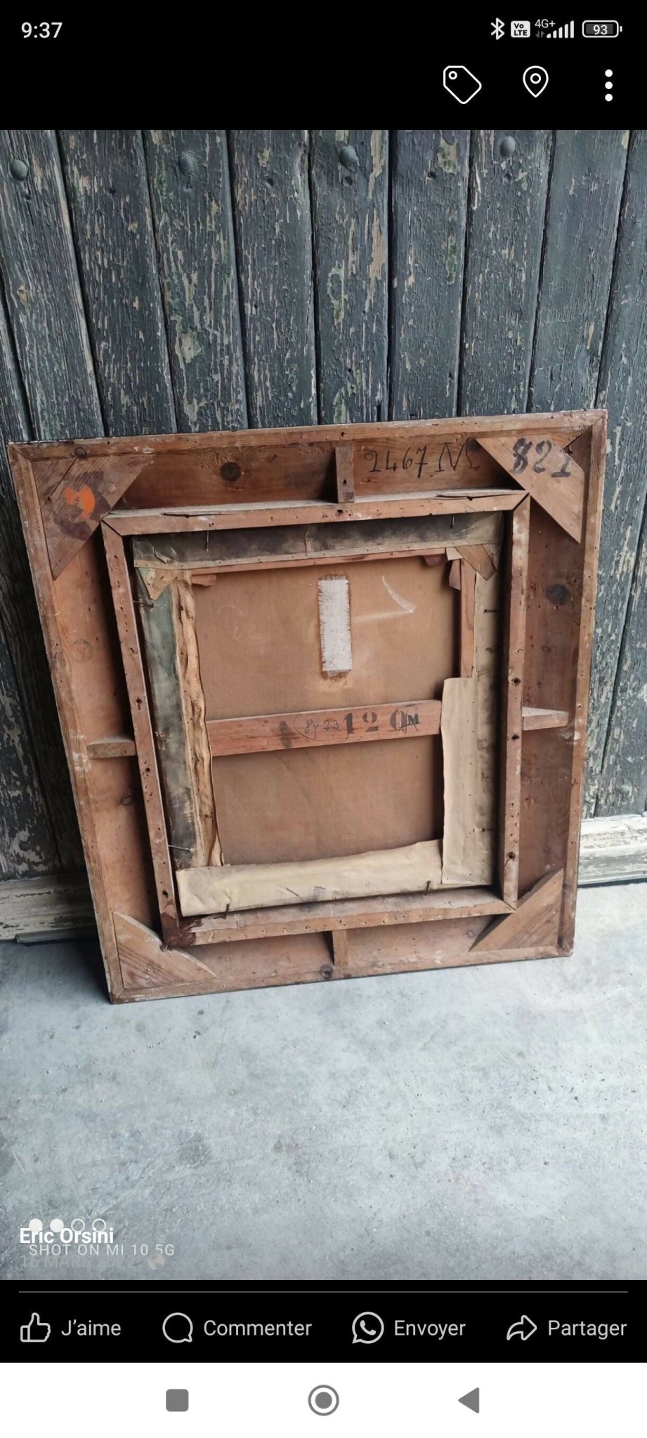 Tableau 1878 exposition universelle de Paris par Fernande de MERTENS - Ethic Atelier