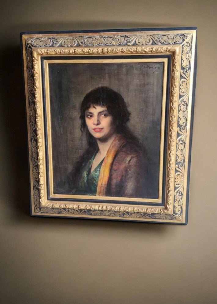 Tableau 1878 exposition universelle de Paris par Fernande de MERTENS - Ethic Atelier