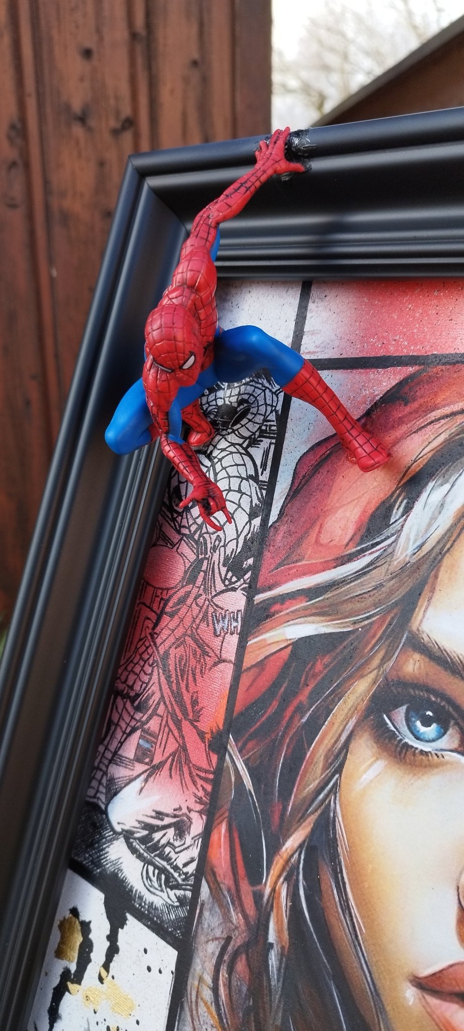 Tableau Spiderman - Pièce Unique - Ethic Atelier