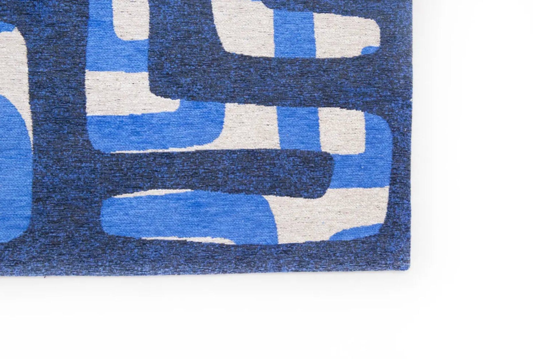 Tapis Kuba Ultramarine - Inspiration Ethnique et Modernité - Louis de Poortere - Ethic Atelier