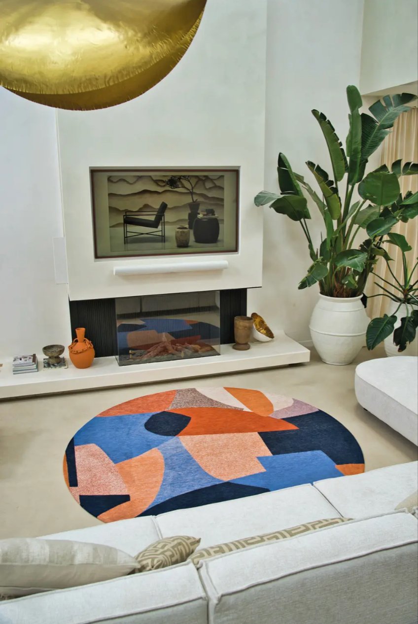 Tapis Shapes Carpe Diem - Un Design Abstrait et Captivant - Louis de Poortere - Ethic Atelier