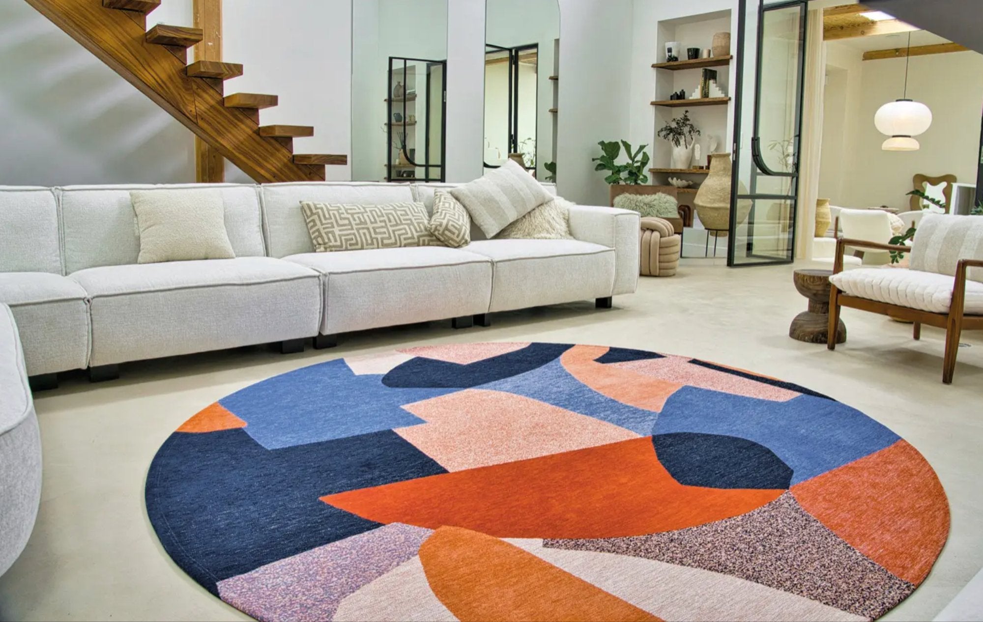 Tapis Shapes Carpe Diem - Un Design Abstrait et Captivant - Louis de Poortere - Ethic Atelier