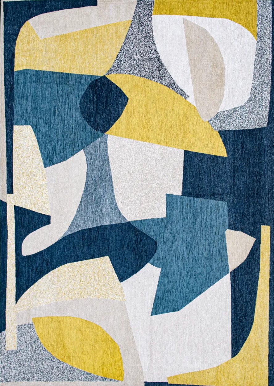 Tapis Shapes Chant du canard - Un Design Abstrait et Captivant - Louis de Poortere - Ethic Atelier