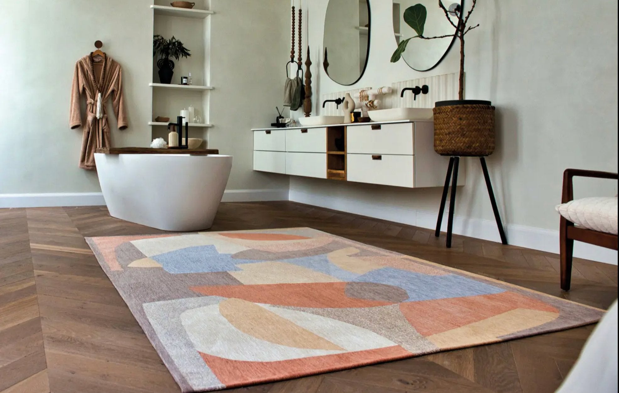 Tapis Shapes Secret - Un Design Abstrait et Captivant - Louis de Poortere - Ethic Atelier