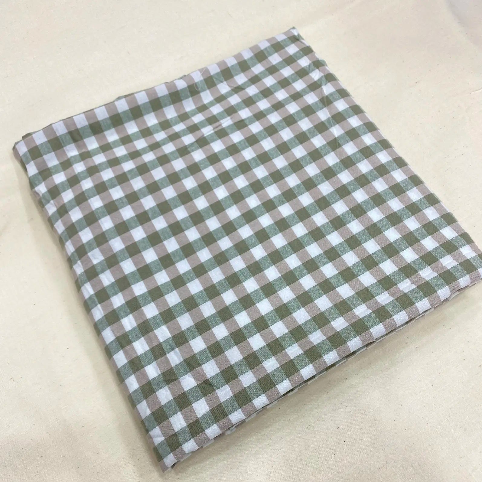 Tissu à Carreaux "Confort et Élégance" - Ethic Atelier