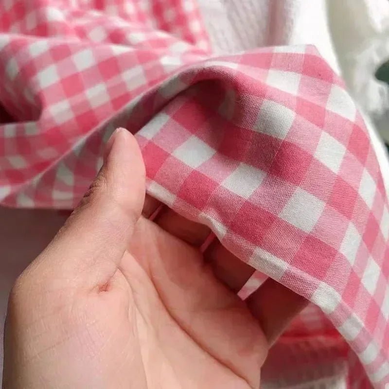 Tissu à Carreaux "Confort et Élégance" - Ethic Atelier