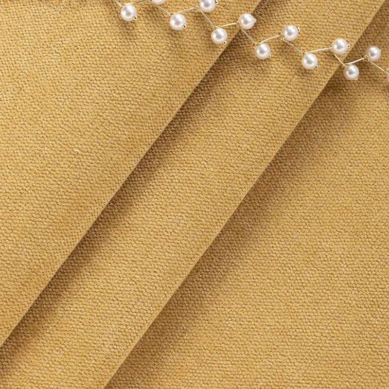 Tissu Chenille Uni Épais "Durabilité et Confort" - Ethic Atelier