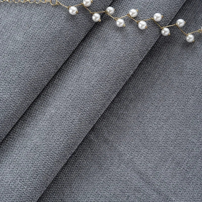 Tissu Chenille Uni Épais "Durabilité et Confort" - Ethic Atelier