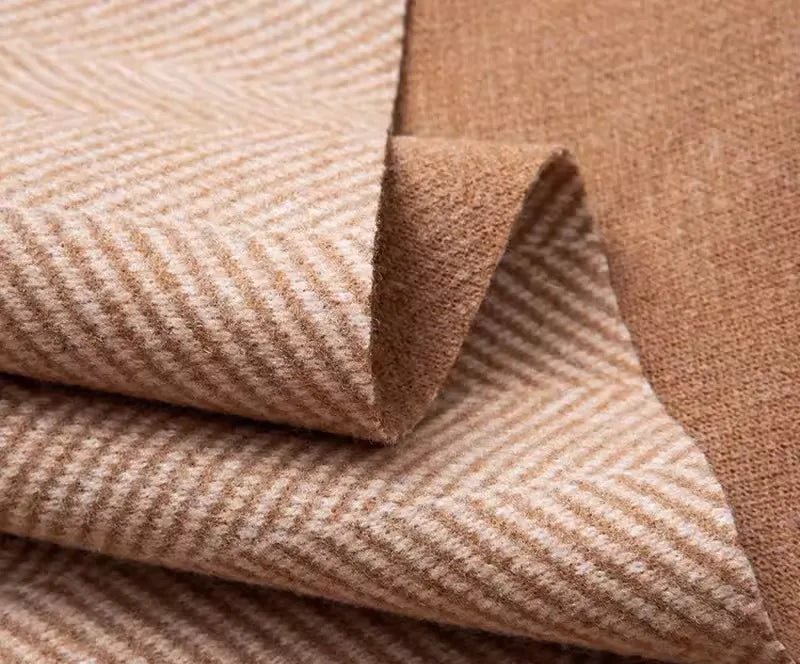 Tissu de Flanelle à Chevrons "Éco - Responsable" - Ethic Atelier