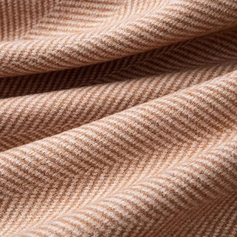 Tissu de Flanelle à Chevrons "Éco - Responsable" - Ethic Atelier