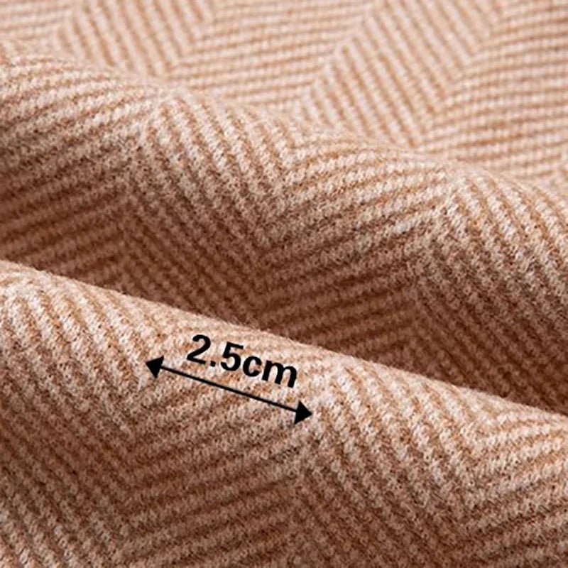 Tissu de Flanelle à Chevrons "Éco - Responsable" - Ethic Atelier