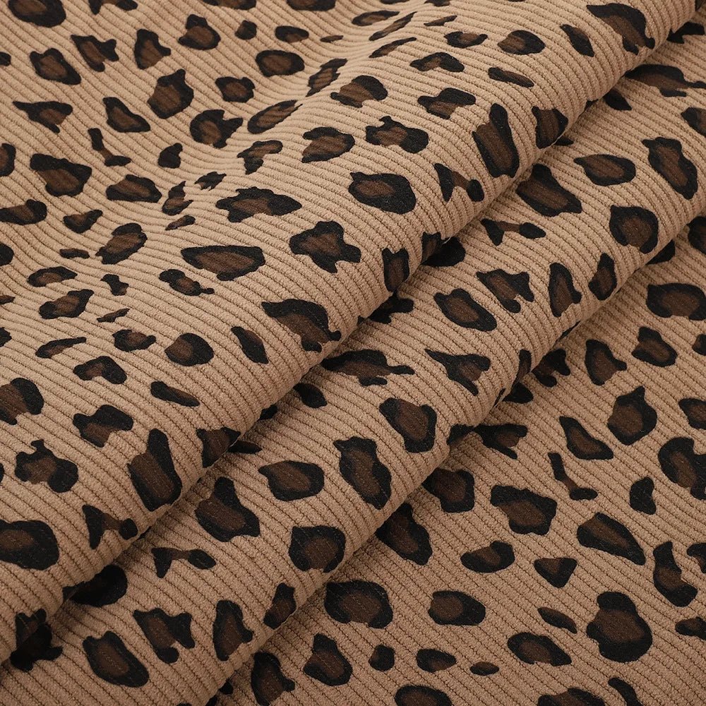 Tissu en Velours Côtelé "Ocelot" - Ethic Atelier
