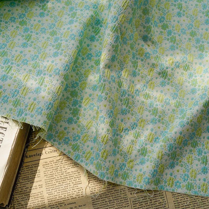 Tissu Jacquard "Harmonie Naturelle" - Ethic Atelier