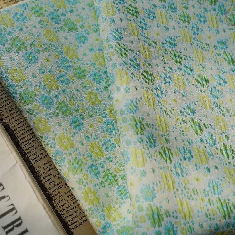 Tissu Jacquard "Harmonie Naturelle" - Ethic Atelier