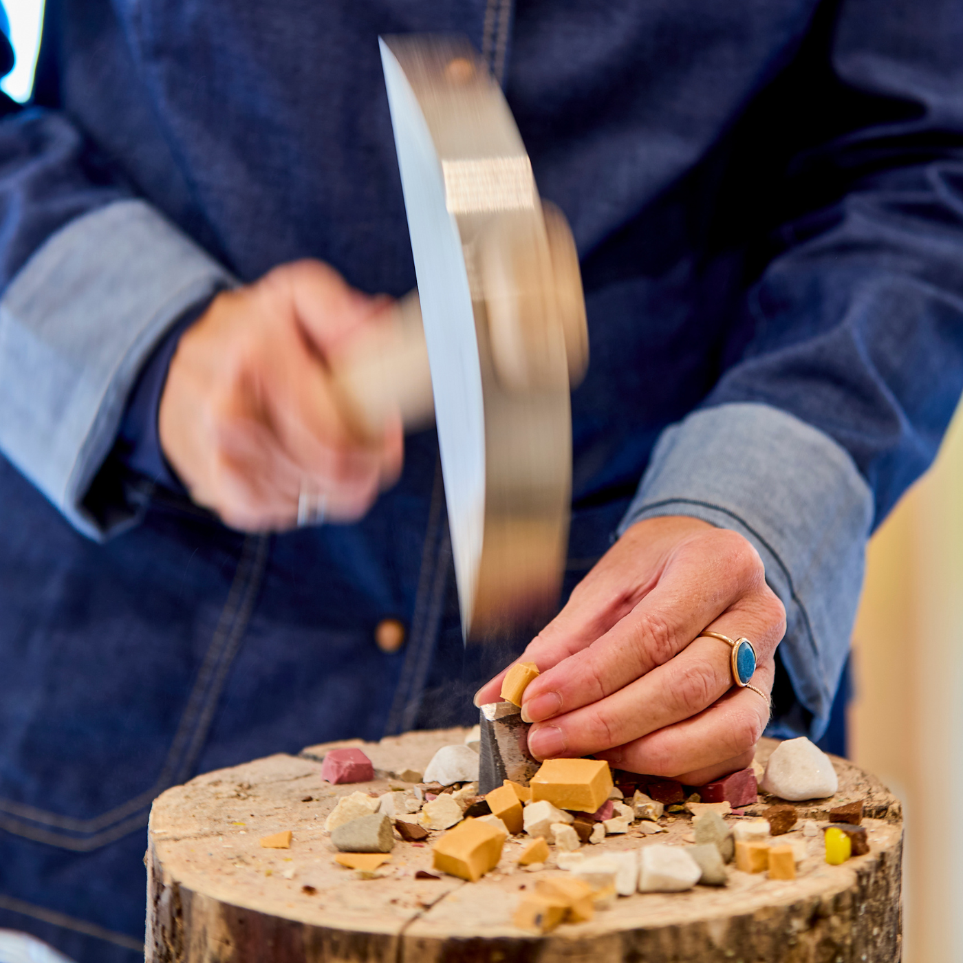 Travail au marteau