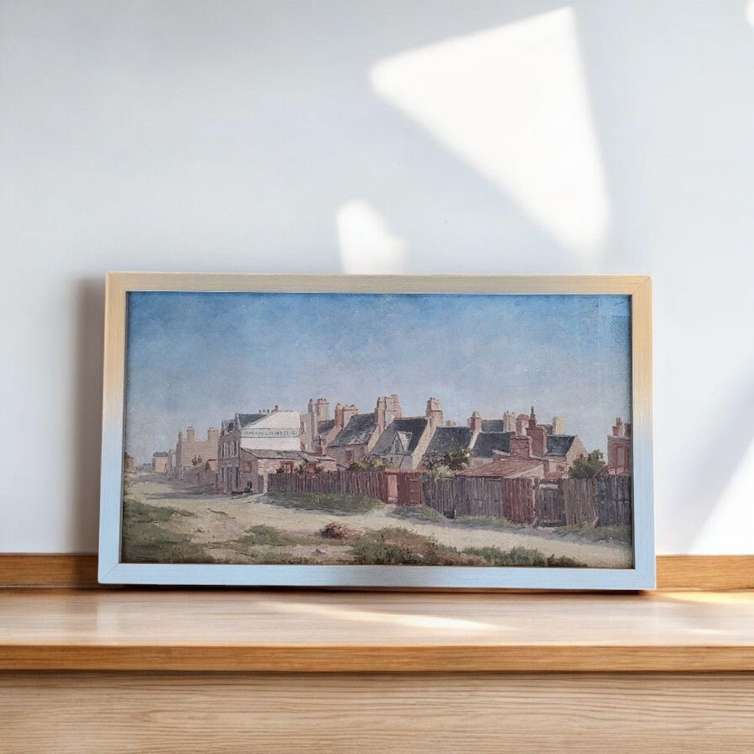 Très Beau Tableau Peinture - Huile sur Panneau - Signé Delacour 1894 - Ethic Atelier