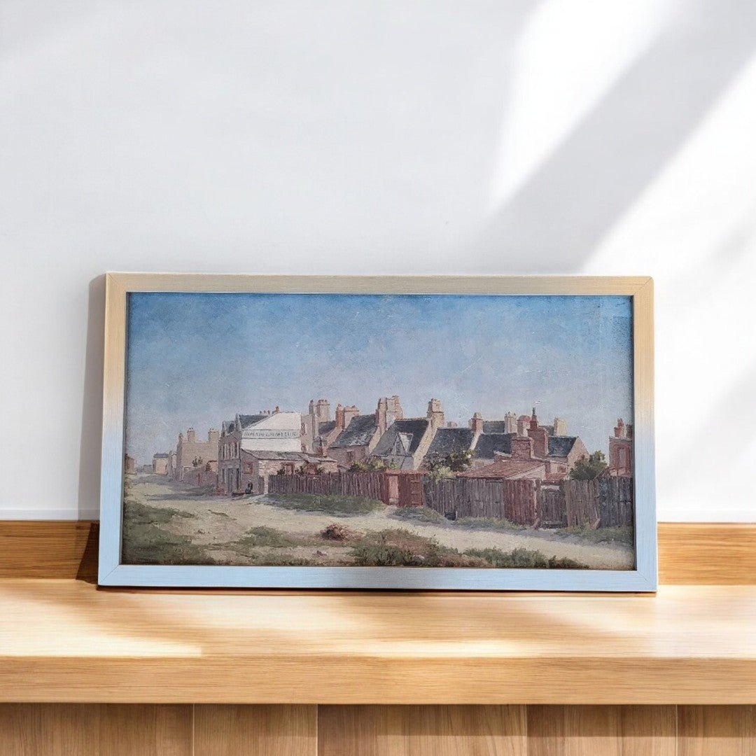 Très Beau Tableau Peinture - Huile sur Panneau - Signé Delacour 1894 - Ethic Atelier