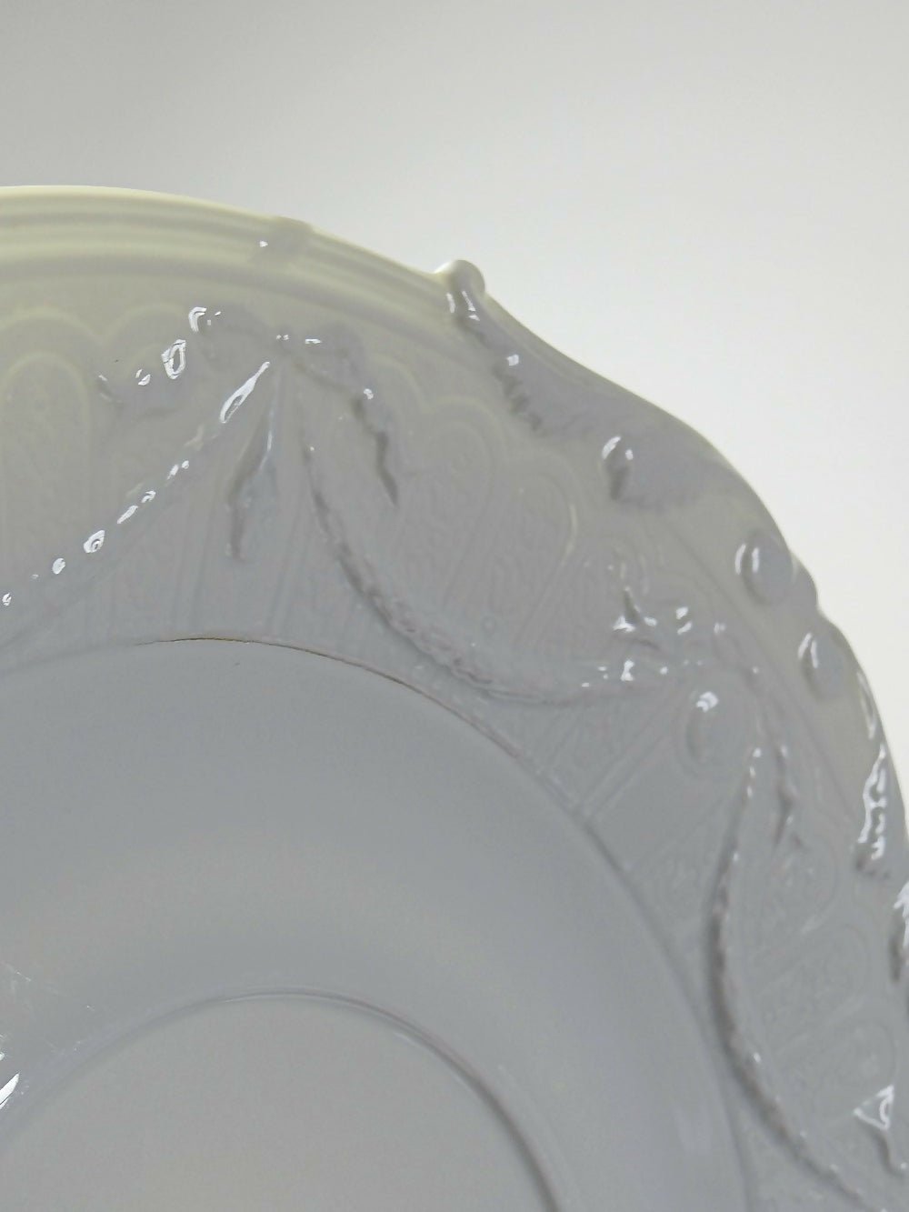 Très grand plat coupe centre de table Lafarge & Co porcelaine Limoges vintage - Ethic Atelier