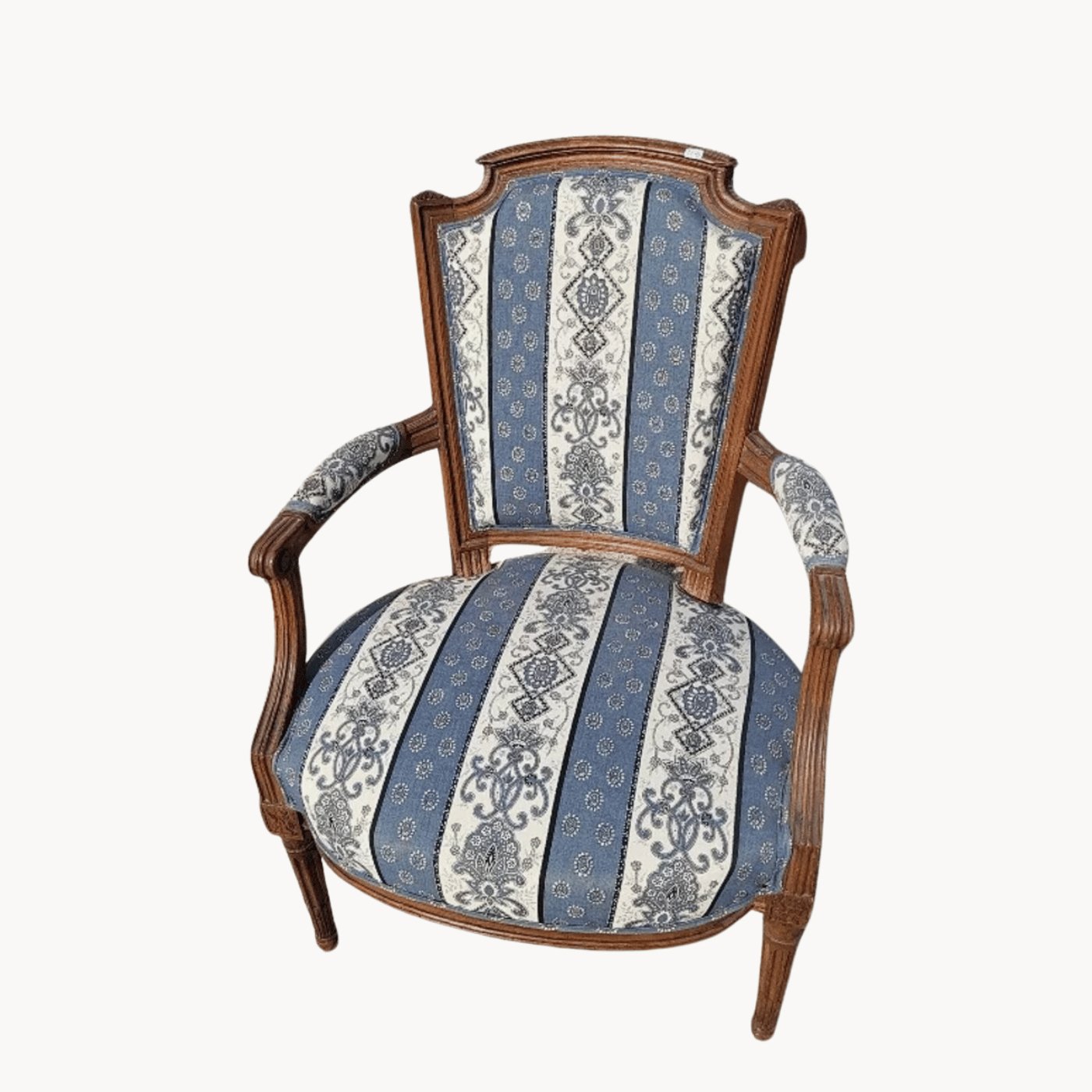 Très Joli Petit Fauteuil Louis XVI - XIXe siècle N°15 - Ethic Atelier