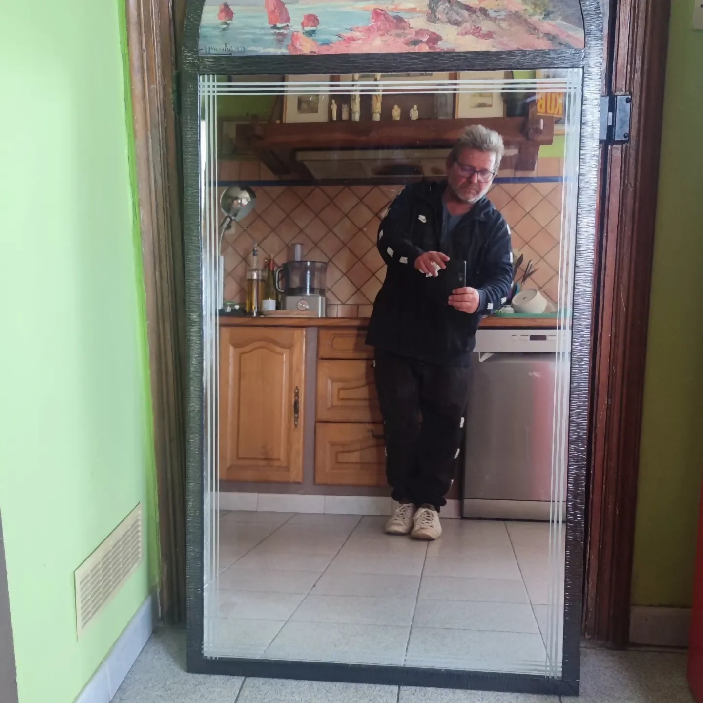 Trumeau en fer forgé vers 1925 - Ethic Atelier