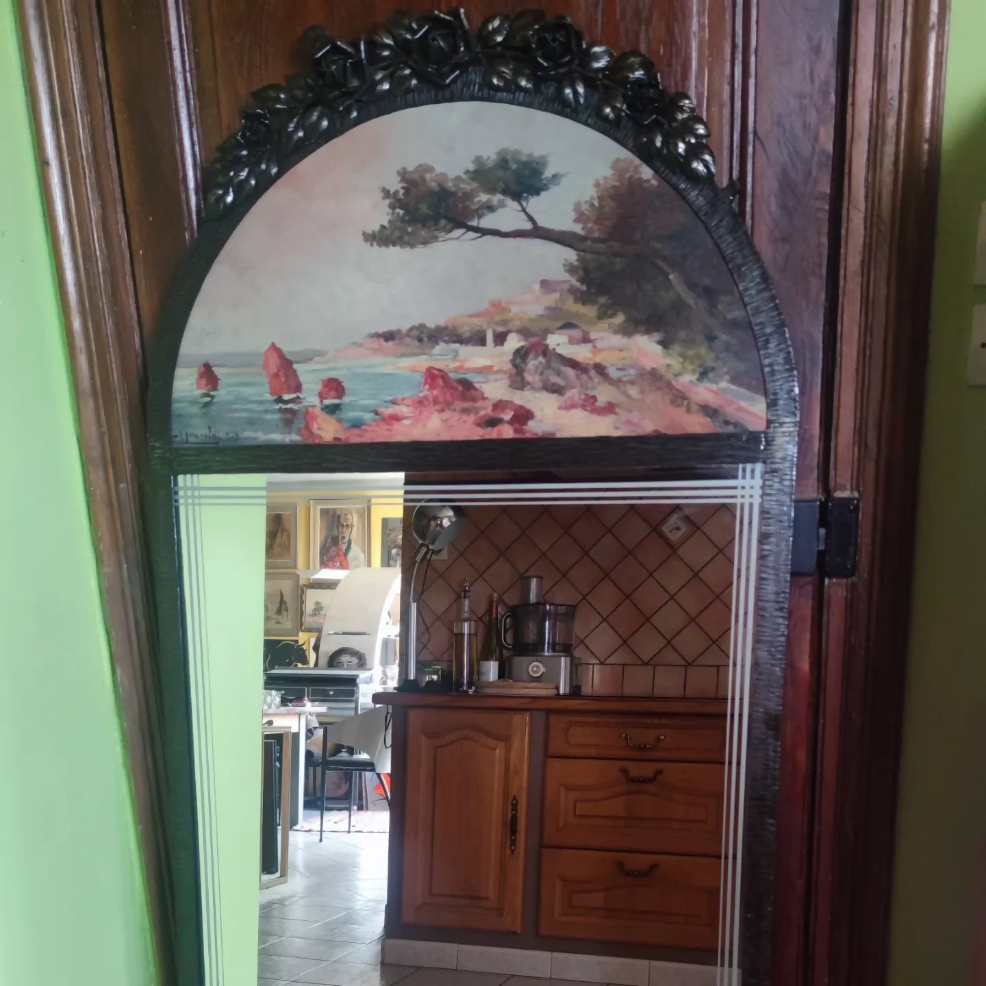 Trumeau en fer forgé vers 1925 - Ethic Atelier